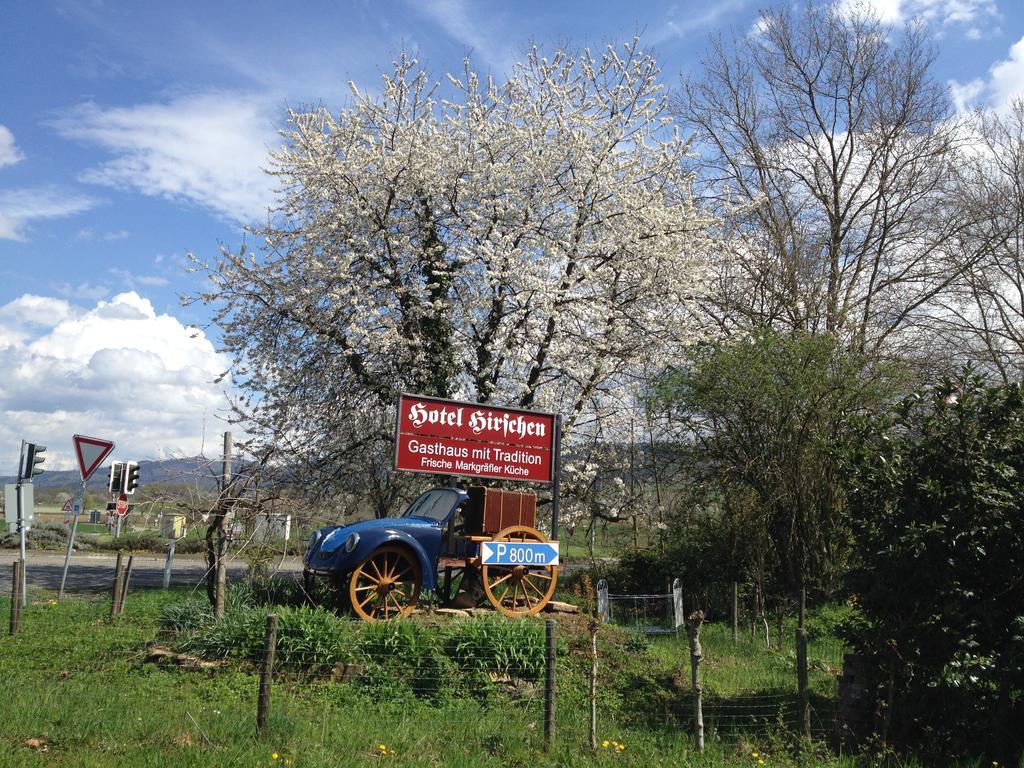 Gasthaus Zum Hirschen Staufen im Breisgau Exterior photo